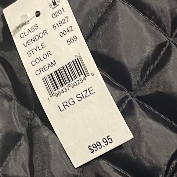 PacSun Black and White Racing Puffer Jacket with Yellow Accents - Picture 12 of 12